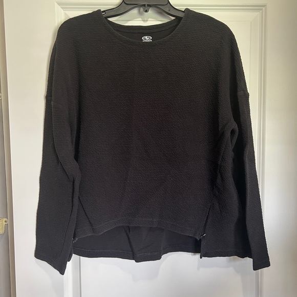 Athletic Works Charcoal Long Sleeve Shirt - Picture 1 of 3